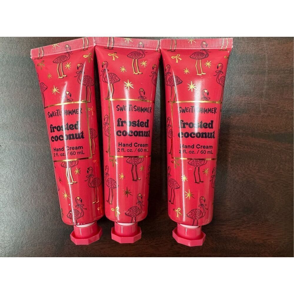 NWT Ulta Sweet N Shimmer Frosted Coconut Hand Cream 2 oz- Quantity:3